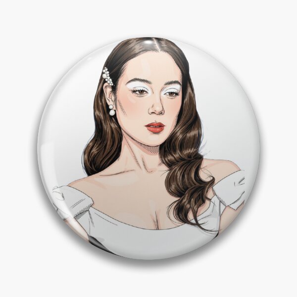 Item preview, Laufey Bewitched Sticker Sketch designed and sold by cookie-scout.