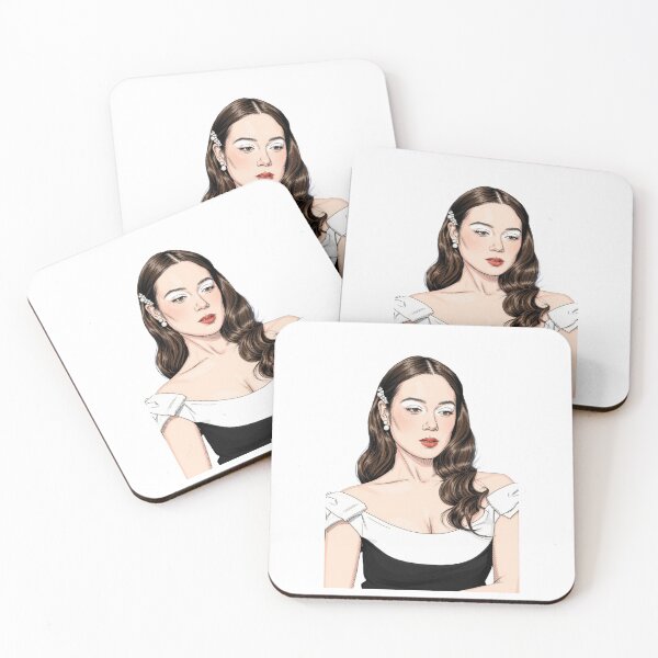 Item preview, Laufey Bewitched Sticker Sketch designed and sold by cookie-scout.