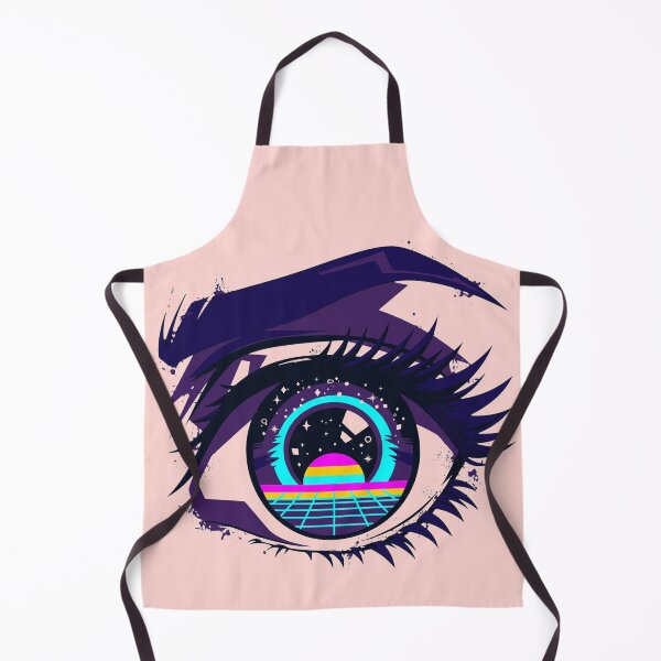 Item preview, Neon Retro Anime Eye designed and sold by KungPowUnicorn.