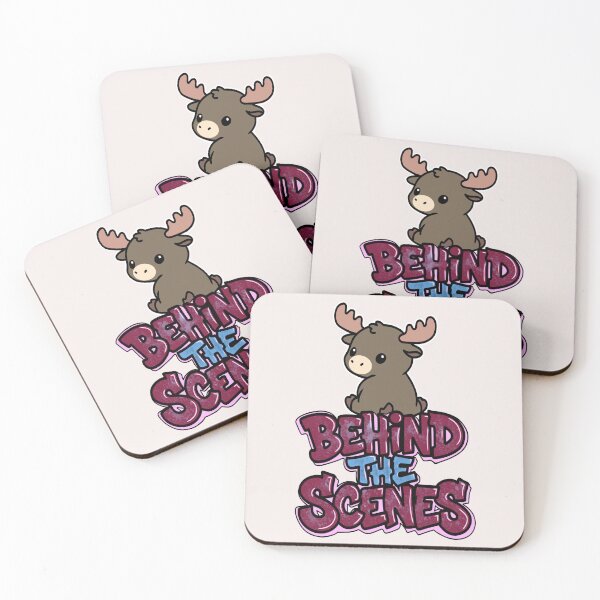 Item preview, Moose from behind with the inscription "Behind The Scenes" designed and sold by Tinkalvo.