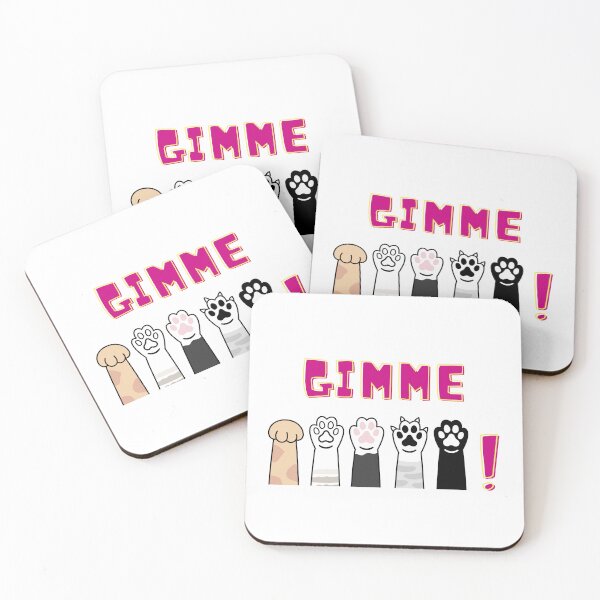 Item preview, Gimme Five! Cute Animal Paws Illustration designed and sold by Mazza-mazza.