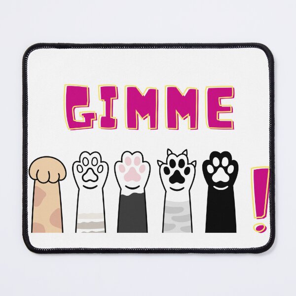 Item preview, Gimme Five! Cute Animal Paws Illustration designed and sold by Mazza-mazza.