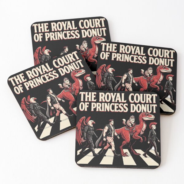 Item preview, The Royal Court of Princess Donut - Retro Crosswalk Parody designed and sold by AdyKurniawan.