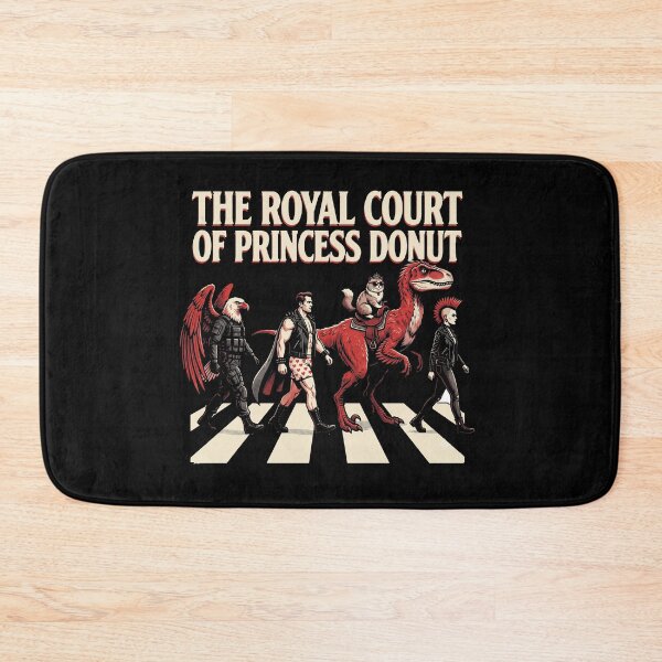 Item preview, The Royal Court of Princess Donut - Retro Crosswalk Parody designed and sold by AdyKurniawan.