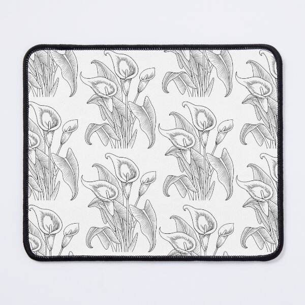 Item preview, Vintage Calla Lily Botanical Line Art designed and sold by GTeoArt.