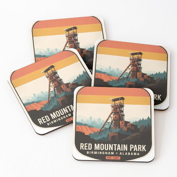 Item preview, Red Mountain Park Birmingham Alabama designed and sold by DetourDgn.