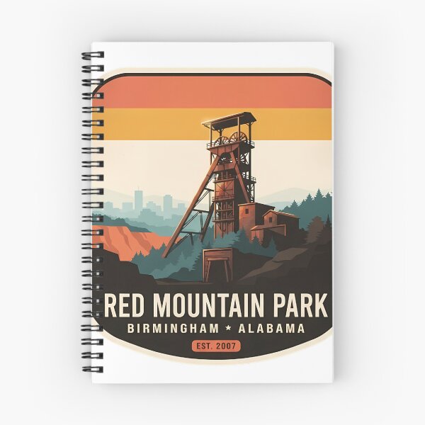 Item preview, Red Mountain Park Birmingham Alabama designed and sold by DetourDgn.