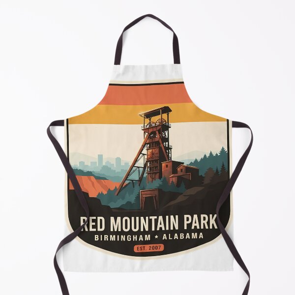 Item preview, Red Mountain Park Birmingham Alabama designed and sold by DetourDgn.