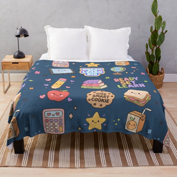 Item preview, Student Studying Cute Collage Pastel Seamless Pattern designed and sold by HowToCanadian.