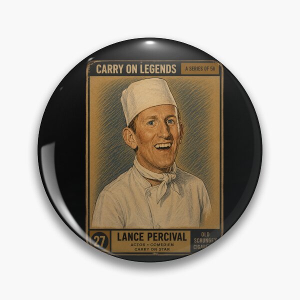 Item preview, Lance Percival - Carry On Trading Cards designed and sold by halibutgoatramb.