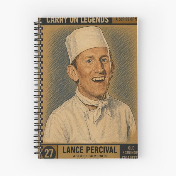 Item preview, Lance Percival - Carry On Trading Cards designed and sold by halibutgoatramb.
