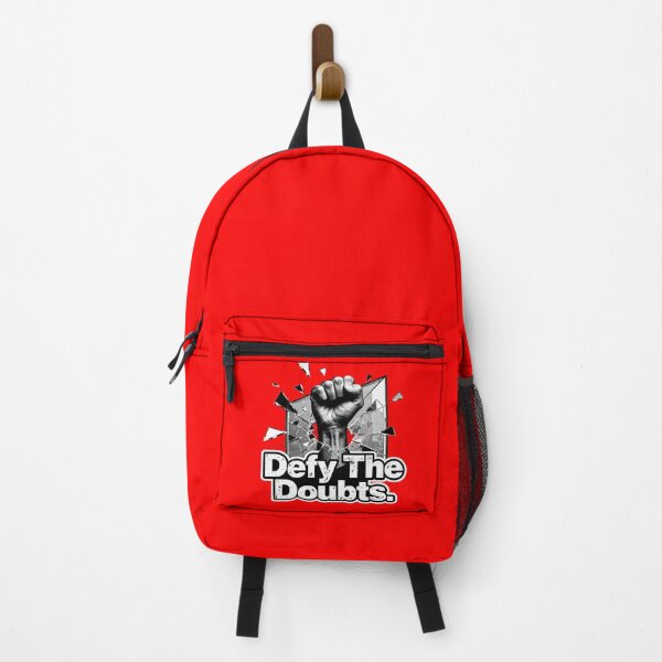 Item preview, Motivational design - Defy The Doubts – Raised Fist Shattering Glass design designed and sold by Ideeplyfeltit.