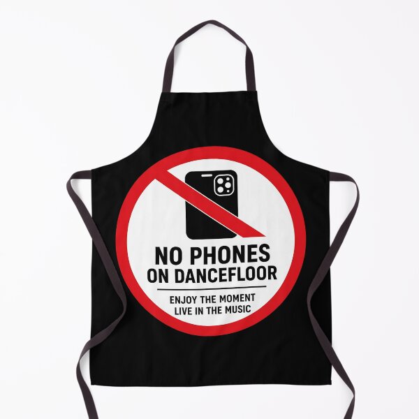 Item preview, No Phones On Dancefloor Live In The Music designed and sold by ZenRave Designs.