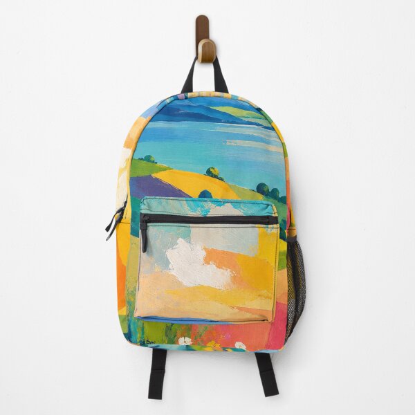 Item preview, Colorful Abstract Landscape Art designed and sold by NordenPosters.