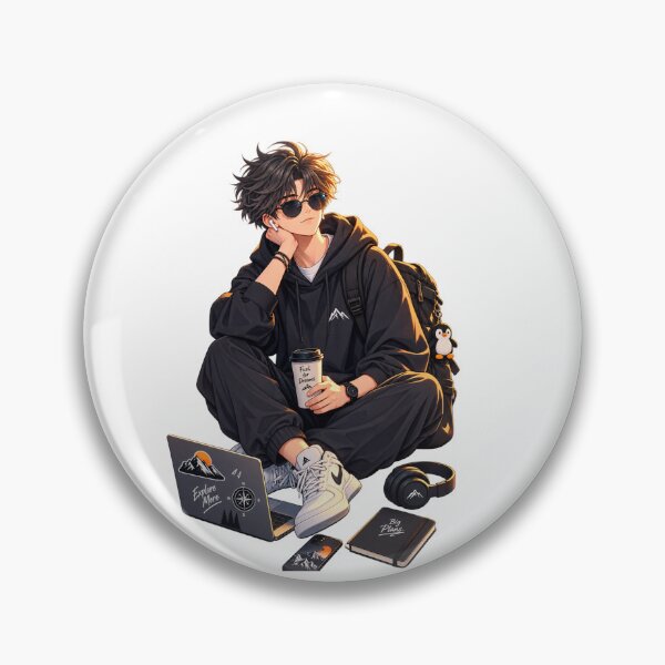 Item preview, Cozy Gamer Anime Aesthetic | Gaming Girl PNG | Cute Gaming Sticker designed and sold by ritach11.