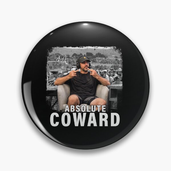 Item preview, Aaron Rodgers Absolute Coward Double Middle Finger Funny designed and sold by OscarLucas.