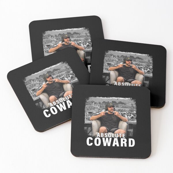 Item preview, Aaron Rodgers Absolute Coward Double Middle Finger Funny designed and sold by OscarLucas.