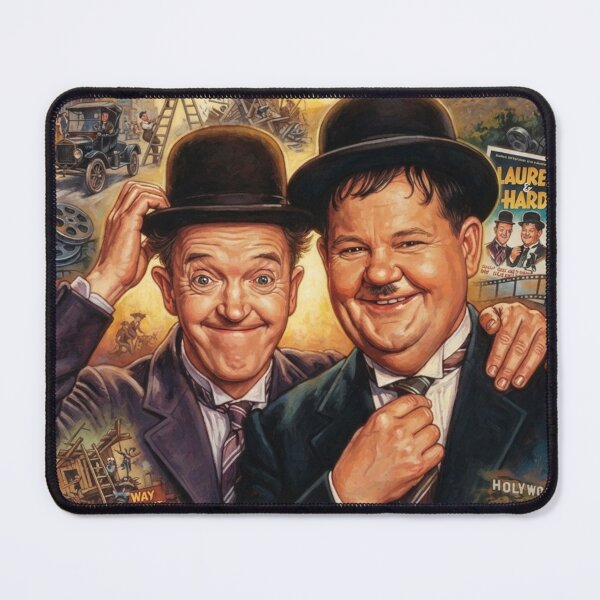 Item preview, Laurel and Hardy designed and sold by Stinky Steve OG.