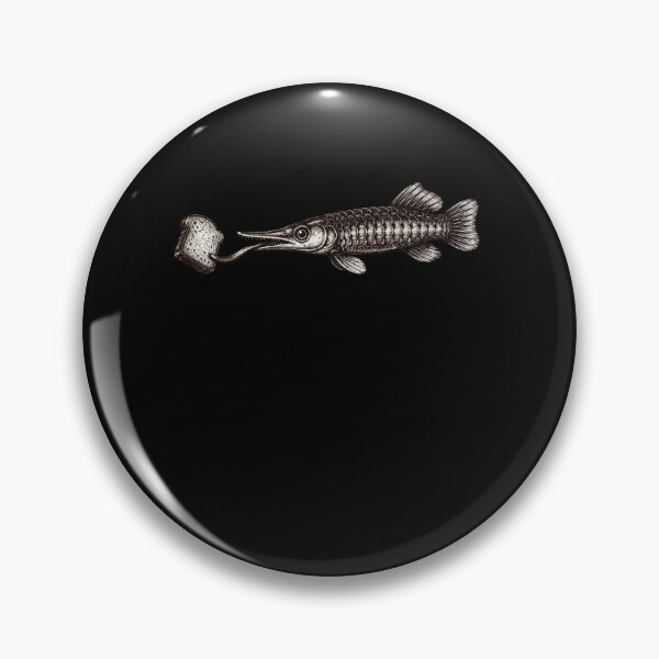 Item preview, Funny Gar Fish Licking Toast Garlic Food Pun Art designed and sold by elderberry.