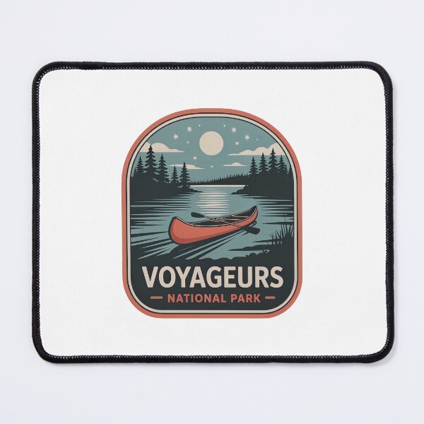 Item preview, Voyageurs National Park Vintage Travel Badge designed and sold by Teelogic.