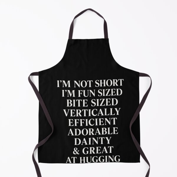 Item preview, Funny Im Not Short Im Fun Sized Hugging Humor Art designed and sold by elderberry.