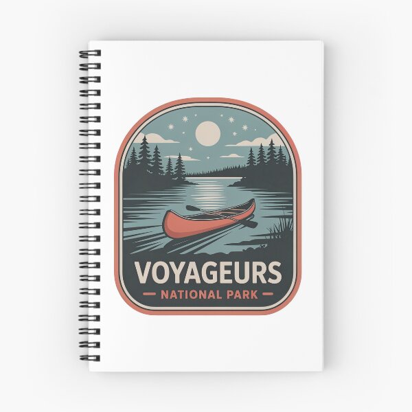 Item preview, Voyageurs National Park Vintage Travel Badge designed and sold by Teelogic.