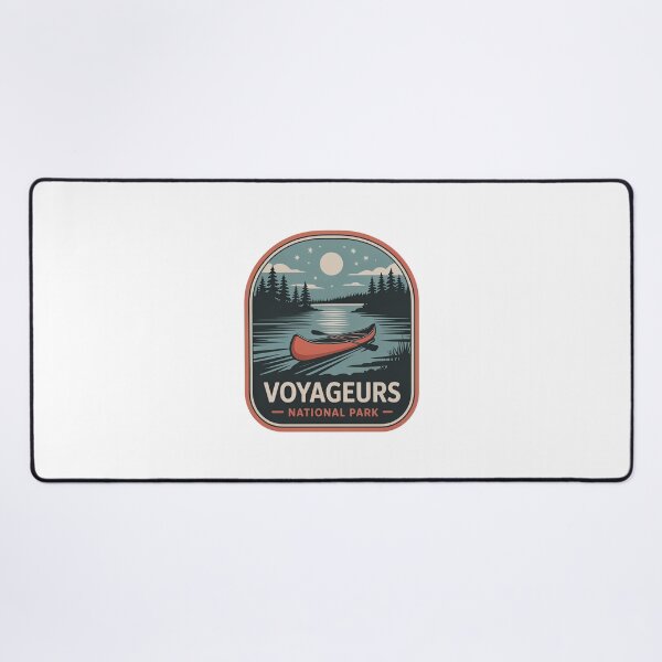 Item preview, Voyageurs National Park Vintage Travel Badge designed and sold by Teelogic.