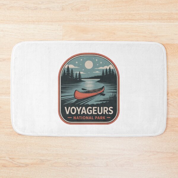 Item preview, Voyageurs National Park Vintage Travel Badge designed and sold by Teelogic.