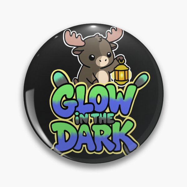 Item preview, Moose with lantern and the inscription "Glow in the Dark" designed and sold by Tinkalvo.