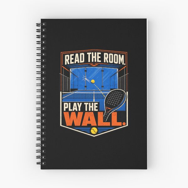 Item preview, Read The Court Play The Wall Padel designed and sold by elderberry.
