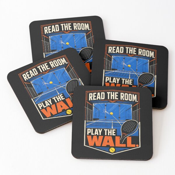 Item preview, Read The Court Play The Wall Padel designed and sold by elderberry.