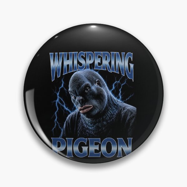 Item preview, Whispering Pigeon Electric Meme Art designed and sold by elderberry.