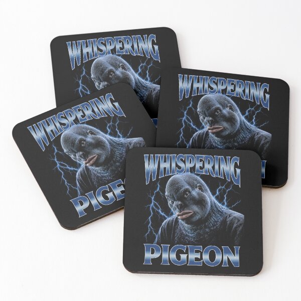 Item preview, Whispering Pigeon Electric Meme Art designed and sold by elderberry.