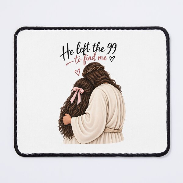 Item preview, He Left the 99 to Find Me - Lost Sheep Christian Design designed and sold by oumayma mokrane.