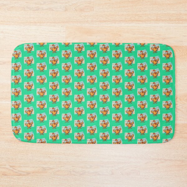 Item preview, Funny Cartoon Chicken Breaking Through Wall Cute Crazy Chick designed and sold by designerbhai009.