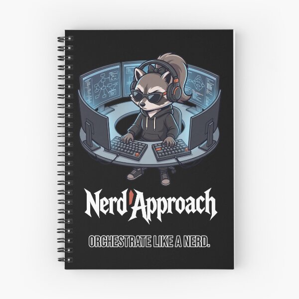 Item preview, `AI Orchestrator Raccoon Shirt – Agentic Workflow Gift – Nerd Approach` designed and sold by NerdApproach.