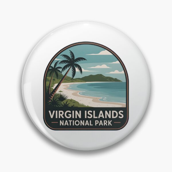 Item preview, Virgin Islands National Park Vintage Travel Badge designed and sold by Teelogic.
