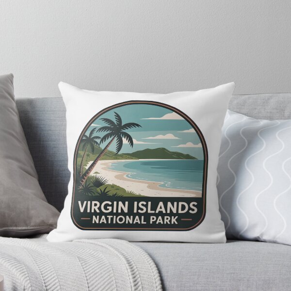 Item preview, Virgin Islands National Park Vintage Travel Badge designed and sold by Teelogic.
