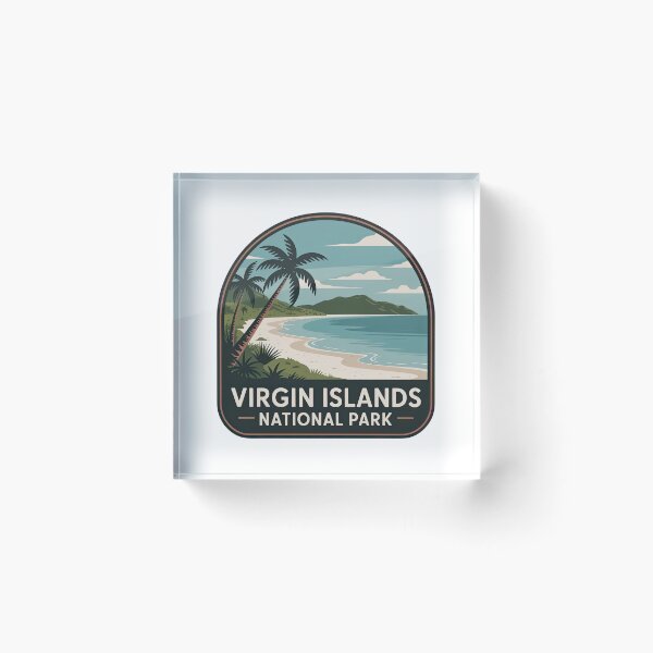 Item preview, Virgin Islands National Park Vintage Travel Badge designed and sold by Teelogic.