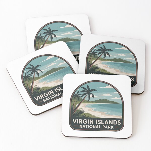 Item preview, Virgin Islands National Park Vintage Travel Badge designed and sold by Teelogic.