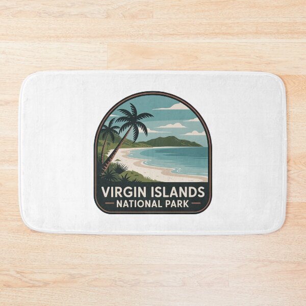 Item preview, Virgin Islands National Park Vintage Travel Badge designed and sold by Teelogic.