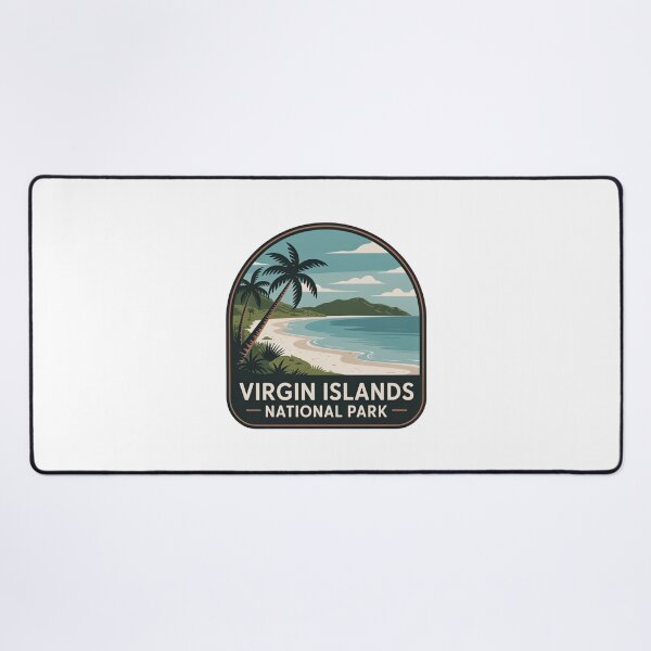 Item preview, Virgin Islands National Park Vintage Travel Badge designed and sold by Teelogic.