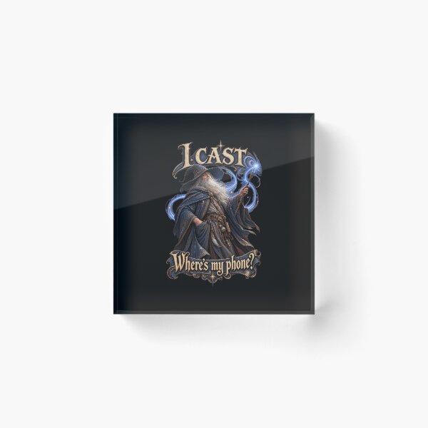 Item preview, I cast! Where's my phone? designed and sold by Pocket warren of mine.