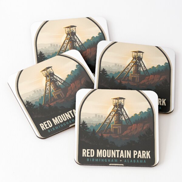 Item preview, Red Mountain Park Birmingham Alabama designed and sold by DetourDgn.