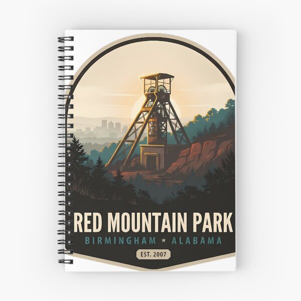 Item preview, Red Mountain Park Birmingham Alabama designed and sold by DetourDgn.