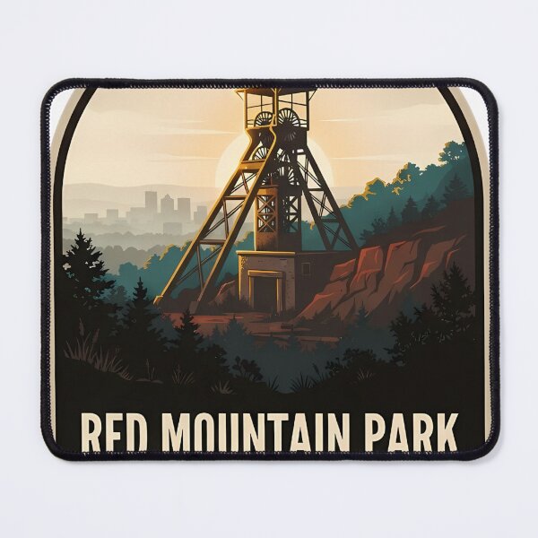Item preview, Red Mountain Park Birmingham Alabama designed and sold by DetourDgn.