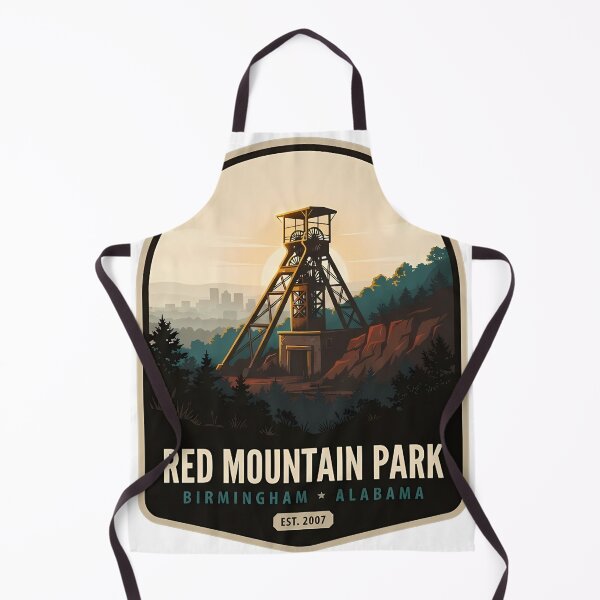 Item preview, Red Mountain Park Birmingham Alabama designed and sold by DetourDgn.