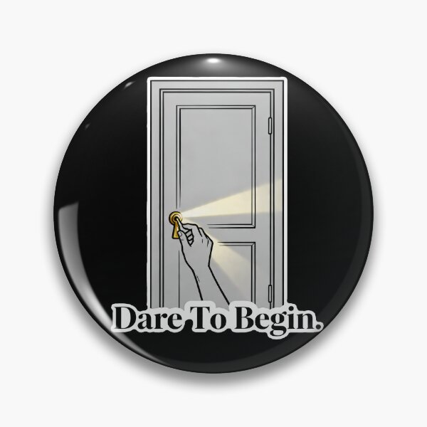 Item preview, New Beginnings Motivational design - Dare To Begin – Hand Reaching for Glowing Door design designed and sold by Ideeplyfeltit.