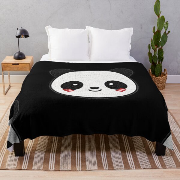 Item preview, Kawaii Panda Embroidery Patch Illustration designed and sold by ColorSplash123.