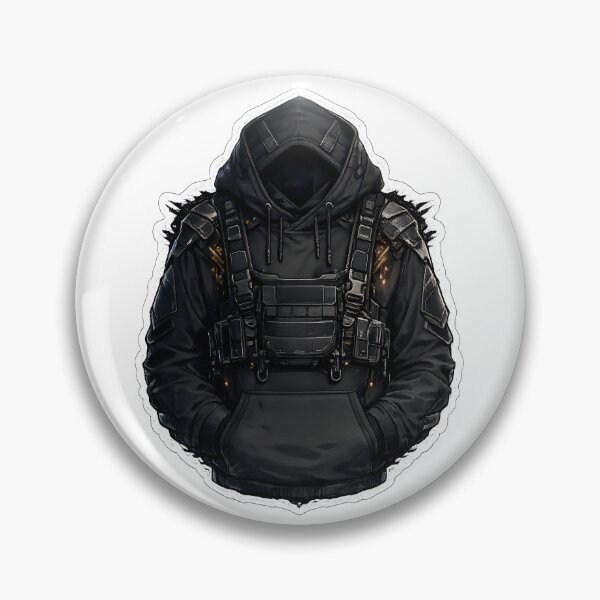 Item preview, Cyberpunk Techwear Hoodie Chest Rig Graphic designed and sold by RiteshCenter .